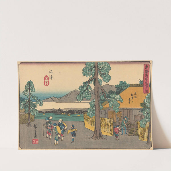 Numazu (ca. 1841–1842) by Andō Hiroshige