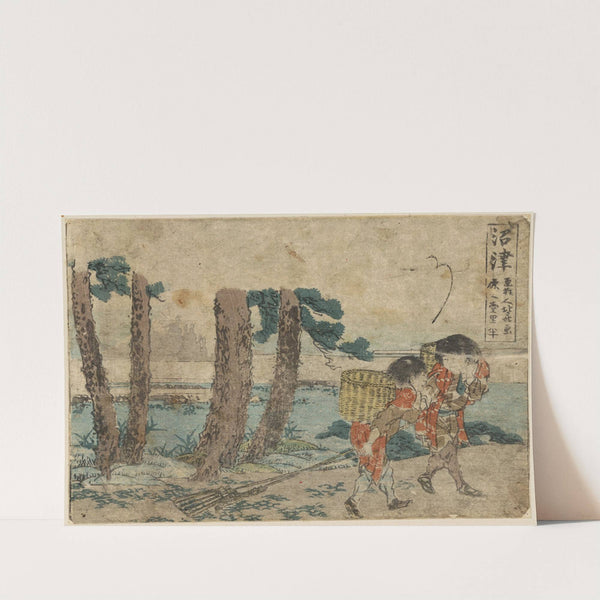 Numazu by Katsushika Hokusai