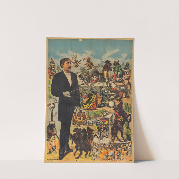 Numéro d’animaux savants (1890-1900) by J. Weiner