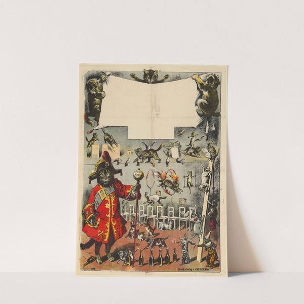 Numéro de chats savant (1890-1900) by J. Weiner