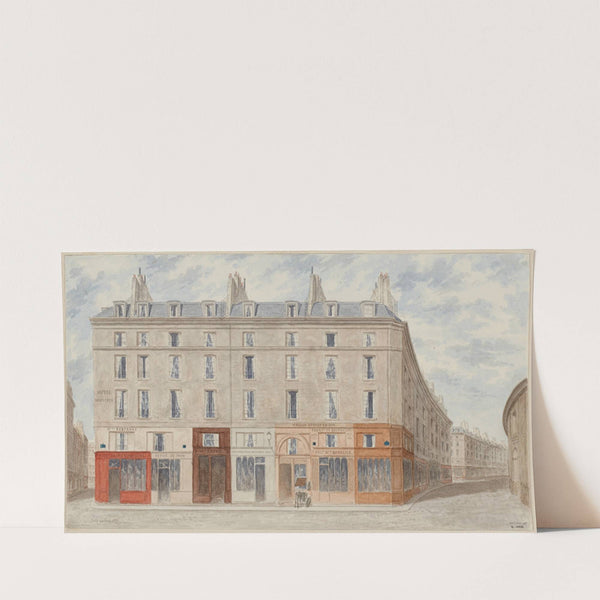 Numéros 1 et 3 rue Babille (actuelle rue de Viarmes), 1er arrondissement by Jules Gaildrau