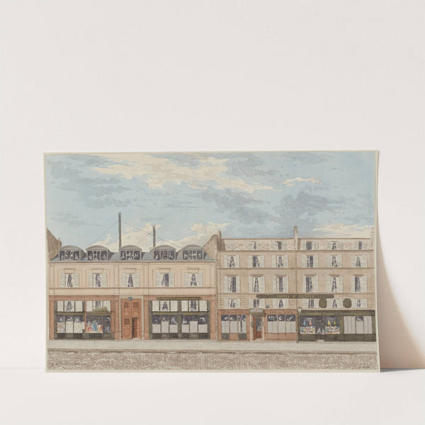 Numéros 12 et 14 de la rue Racine, 6ème arrondissement by Jules Gaildrau