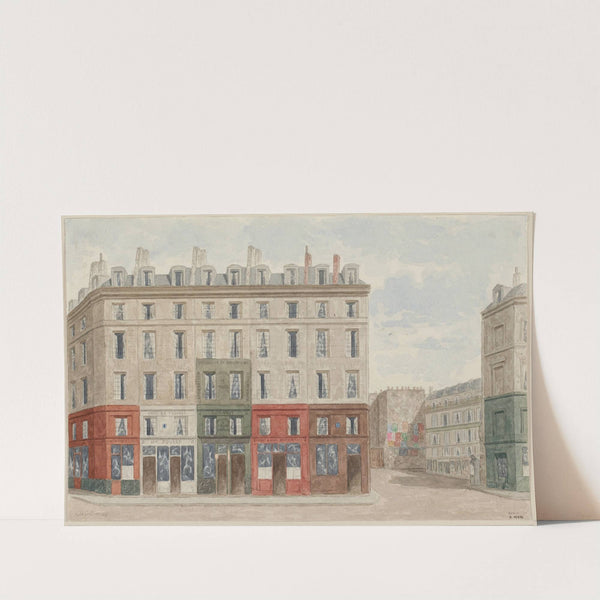 Numéros 2 à 6 rue Babille (actuelle rue de Viarmes), 1er arrondissement by Jules Gaildrau