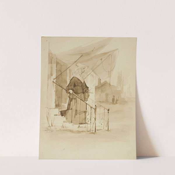 Nun by Auguste Xavier Leprince