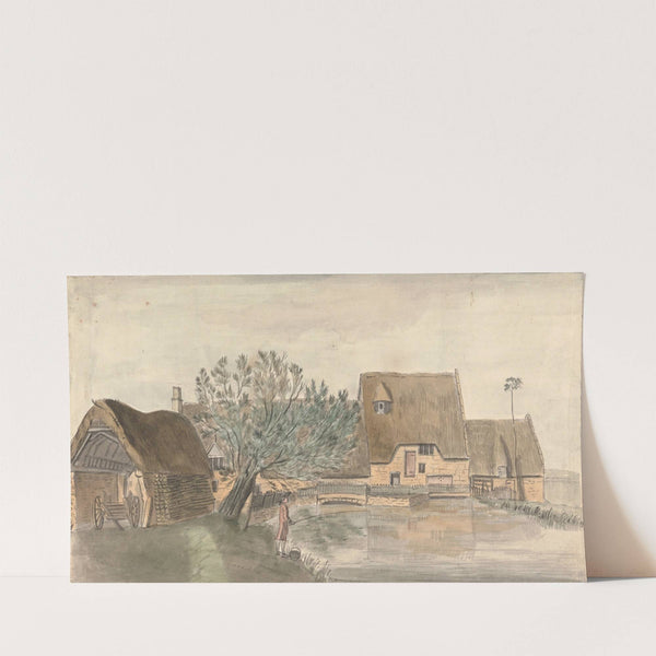 Nun Mill, Northamptonshire (1762) by Capt. Francis Grose