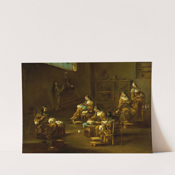 Nuns at Work by Alessandro Magnasco