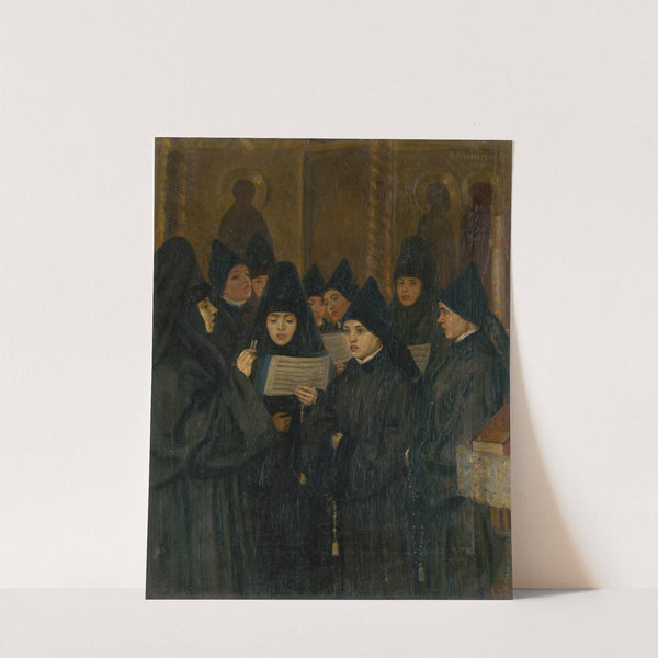 Nuns by Mikhail Nesterov