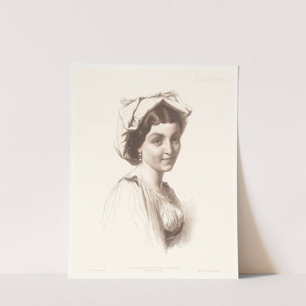 Nunziatina (1869) by Charles Alphonse Paul Bellay