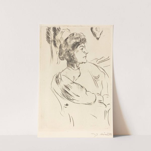 Nurse (Krankenschwester) (1914) by Lovis Corinth