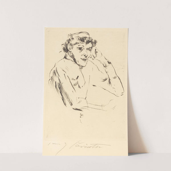 Nurse (Pflegerin) (1914) by Lovis Corinth