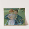 Nurse Reading to a Little Girl (1895) by Mary Cassatt