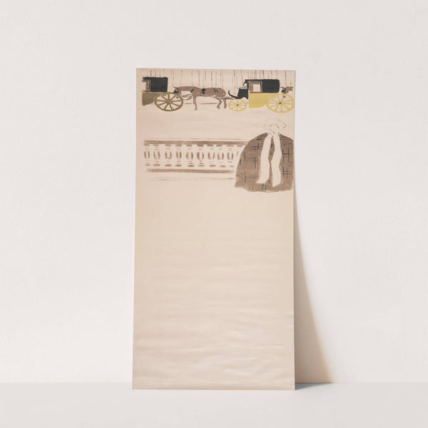 Nursemaids’ Promenade, Frieze of Carriages 3 (1895) by Pierre Bonnard