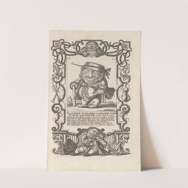 Nutsch-Moloff Ein führnehmer Lappländischer Landherr und obristen land Kuchlmeister in der Insl Deserta, Pl. 50 (1710-1719) by Elias Baeck