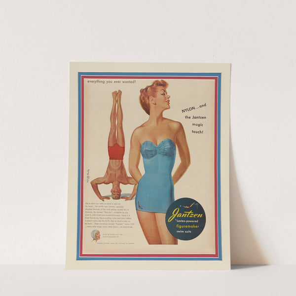 NYLON... and the Jantzen magic touch! by Jantzen Knitting Mills