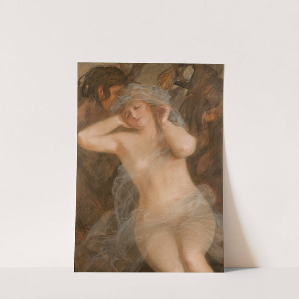 Nymph and Satyr by Teodor Axentowicz