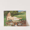 Nymph by a Brook (1887) by Hans Thoma