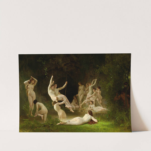 Nymphaeum (1878) by William Bouguereau