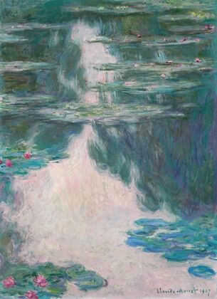 Nymphéas, temps gris (1907)