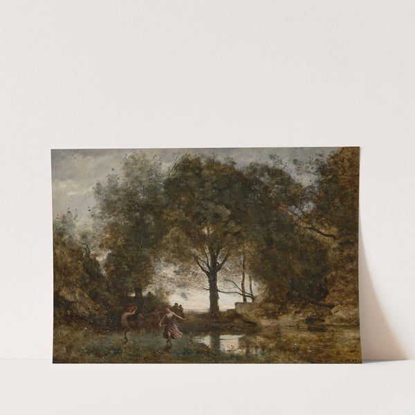 Nymphes et faunes (1870) by Jean-Baptiste-Camille Corot