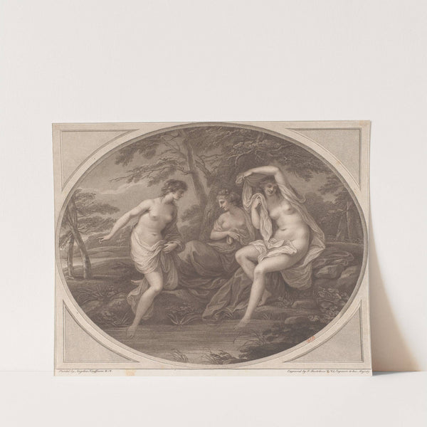 Nymphs after Bathing (1786) by Angelica Kauffmann