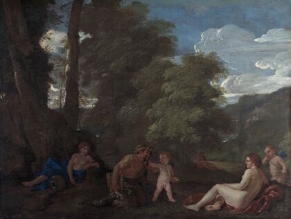 Nymphs and a Satyr (Amor Vincit Omnia)