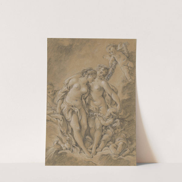 Nymphs and Cupids by François Boucher
