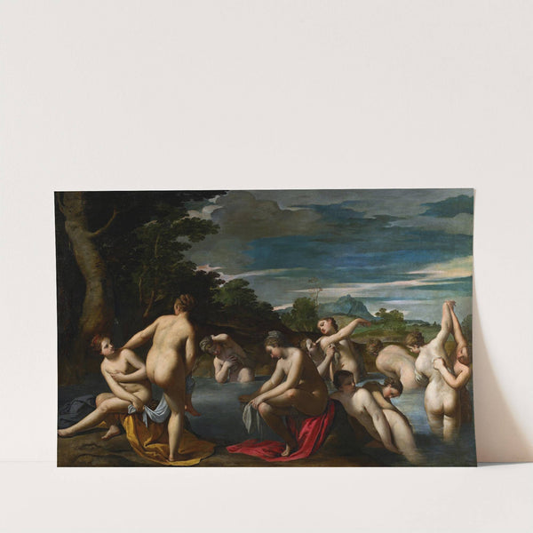 Nymphs At The Bath by Scarsellino