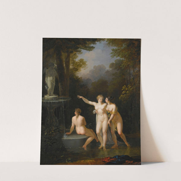 Nymphs Bathing by Jacques Antoine Vallin