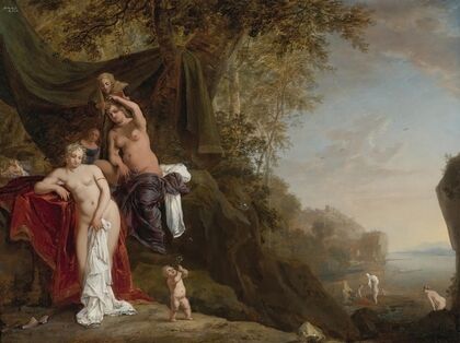 Nymphs Bathing