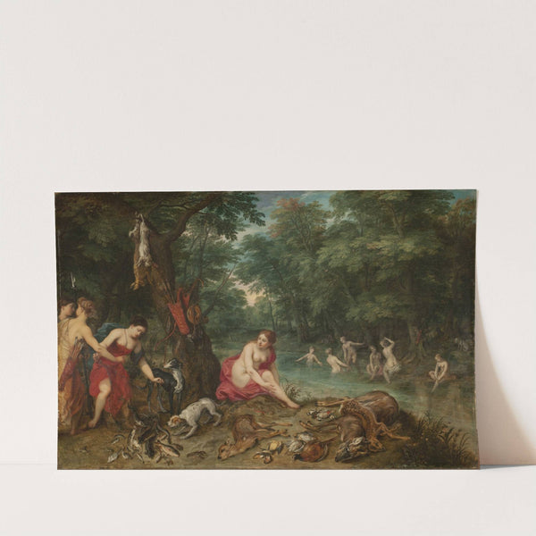 Nymphs bathing by Jan Brueghel The Elder