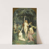 Nymphs In A Forest by Henri Adrien Tanoux