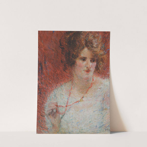 O colar (1922) by Eliseu Visconti