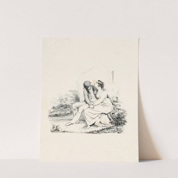 O Eugène qu’aviez-vous promis by Charles-Joseph Traviès de Villers