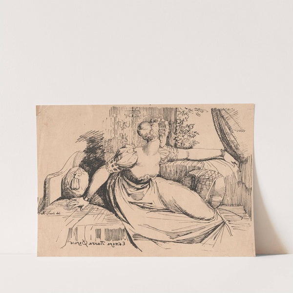 O Evening thou Bringest All by Henry Fuseli