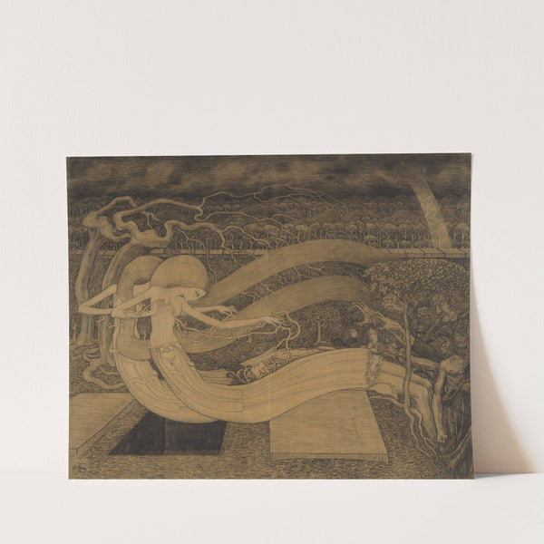 O Grave, where is thy Victory by Jan Toorop