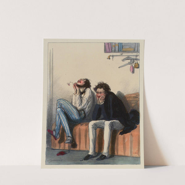 Ô l’amour d’une femme Ô ineffable chose (1839-1841) by Paul Gavarni