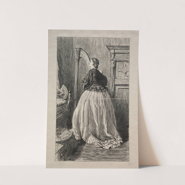 O Sing Again that Simple Song (1862) by George Du Maurier