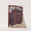 Oak double hutch. The property of Guy Laking, Esq. , M.V.O., S. James Palace by Edwin Foley