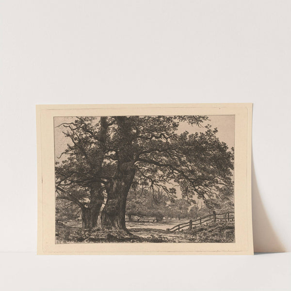 Oaks in Sherwood Forest by Richard Samuel Chattock