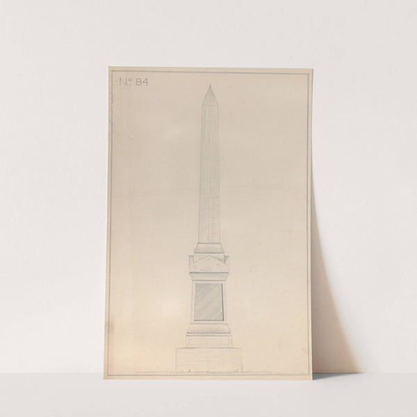Obelisk Grave Monument, No. 16 by Alexander Maxwell