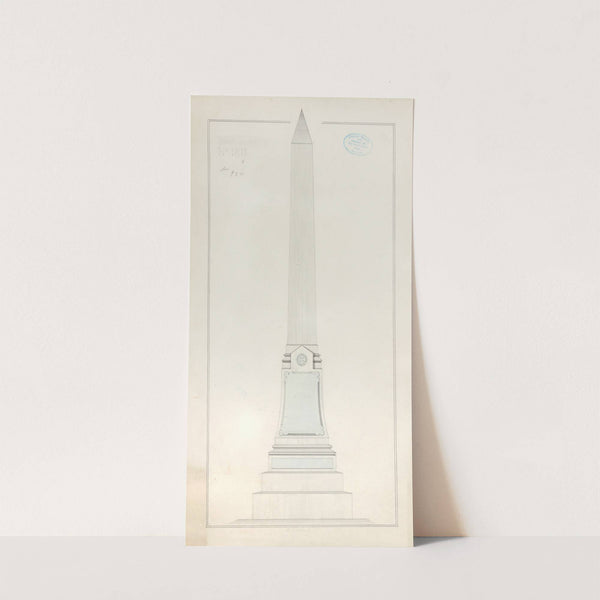 Obelisk Grave Monument, No. 901 by Alexander Maxwell