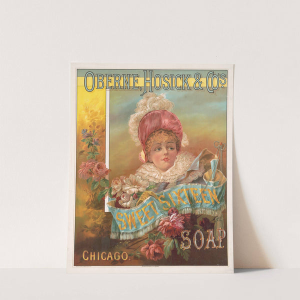 Oberne, Hosick & Co.'s sweet sixteen soap by Hughes & Johnson Lith.