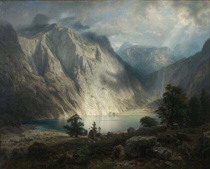 Obersee bei Berchtesgaden (1858)