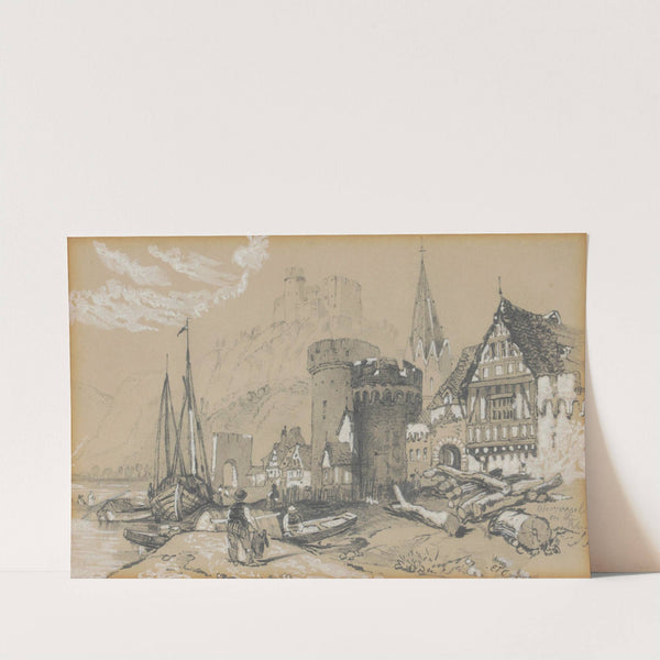 Oberwesel by Edward Theodore Compton