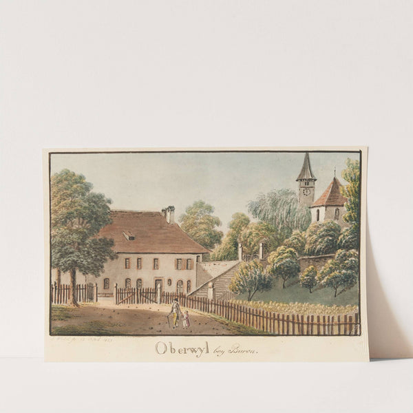 Oberwil bei Büren by Jakob Samuel Weibel