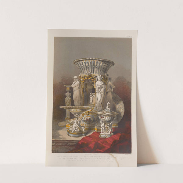 Objects selected from a dessert service presented by her majesty the queen to the emperor of Austria by Matthew Digby Wyatt