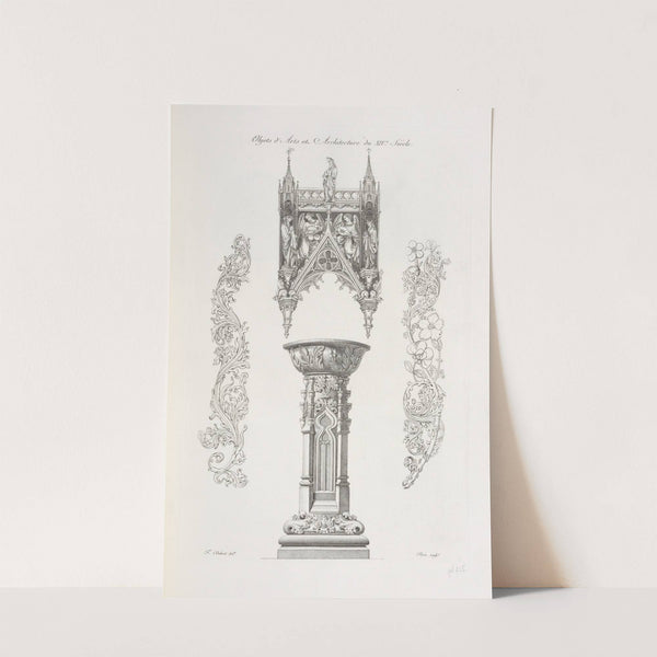 Objets d'arts et architecture du XIVe. siècle. by Nicolas Xavier Willemin