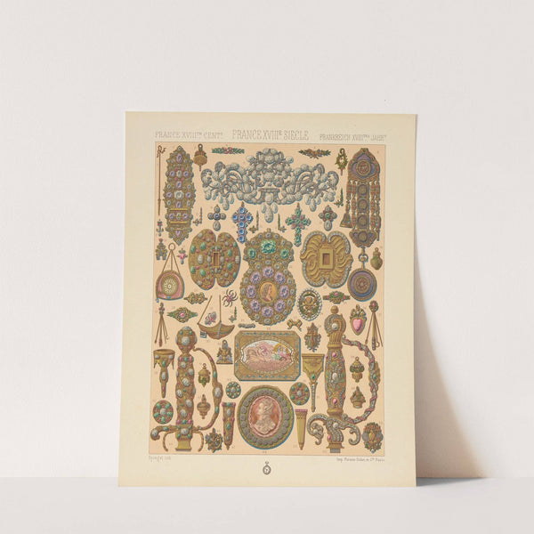 Objets de parure, la joaillerie (1876-1888) by Auguste Racinet