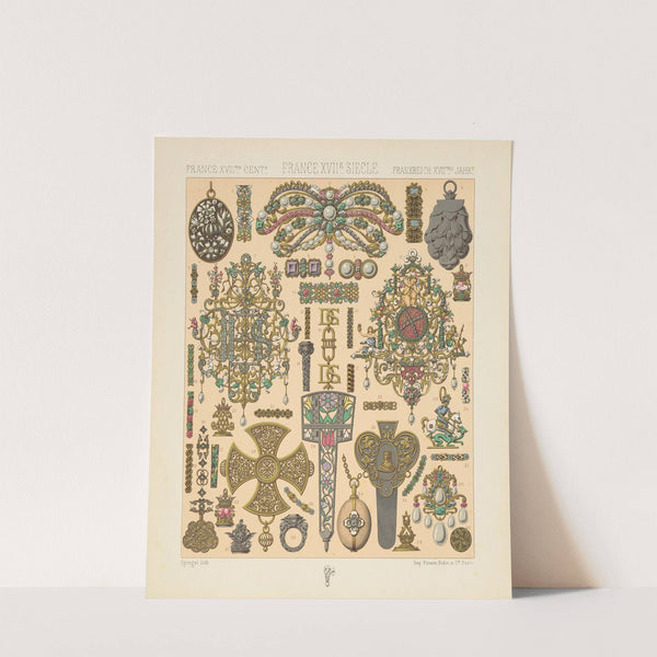 Objets de parure, objets usuels joaillerie (1876-1888) by Auguste Racinet