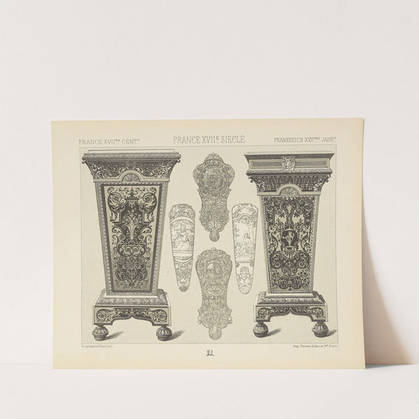 Objets mobiliers, objets usuels (1876-1888) by Auguste Racinet